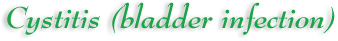 Cystitis (bladder infection)