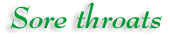 Sore Throats