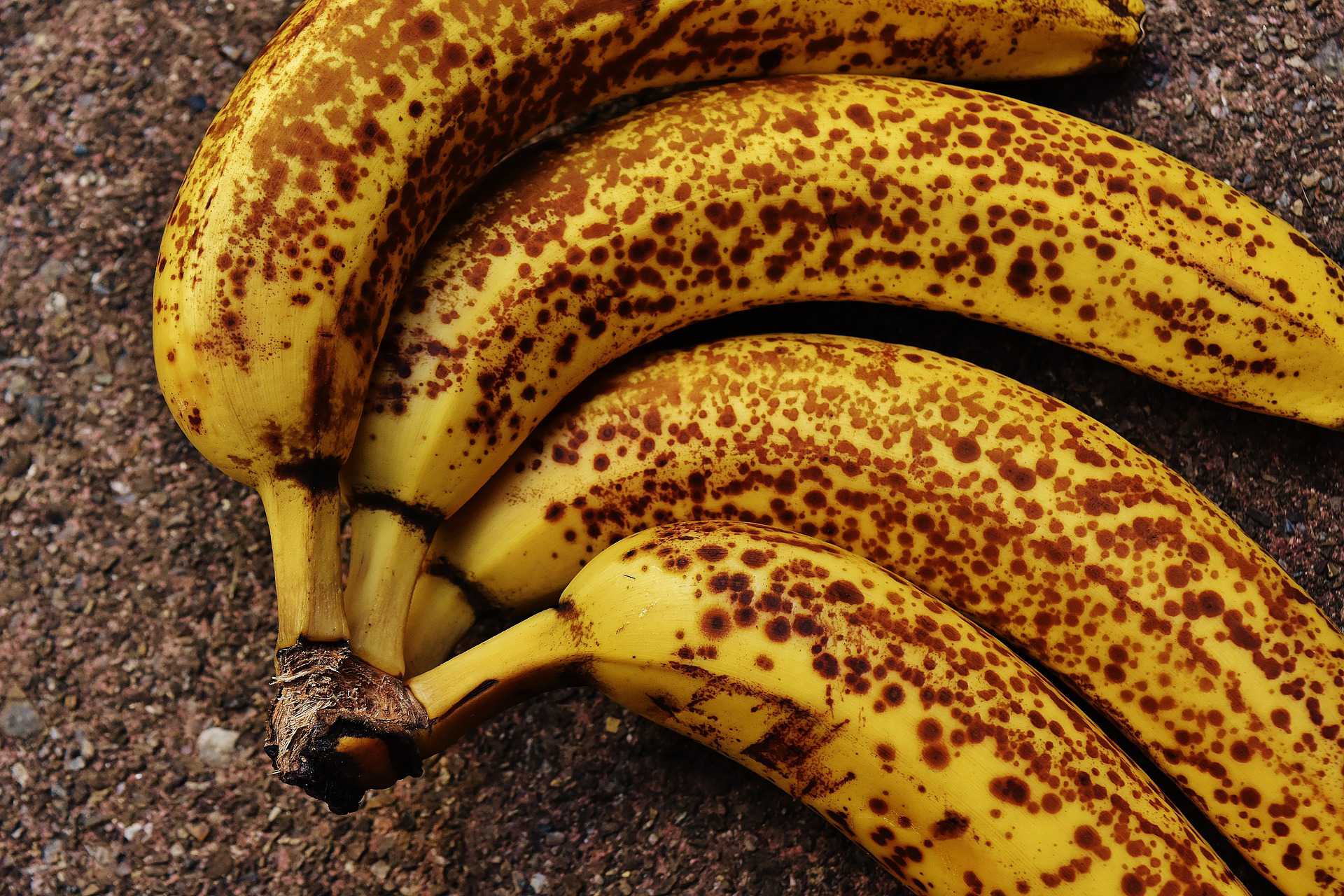 overripe bananas
